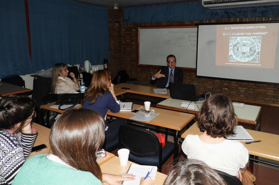 imagen Se desarrolló workshop a cargo del Arquitecto Alban Martínez Gueyraud