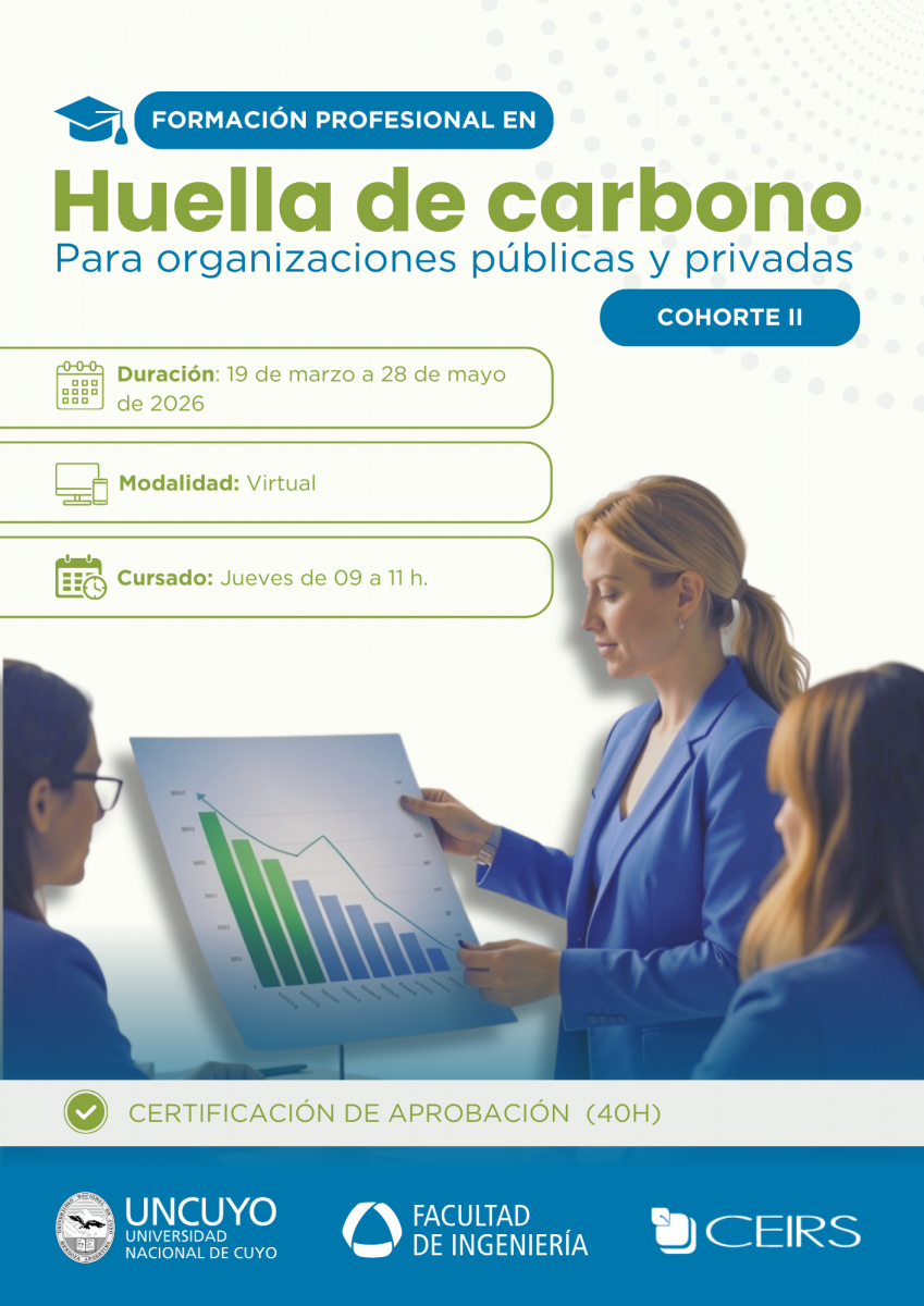 imagen Formación profesional en huella de carbono - Cohorte II