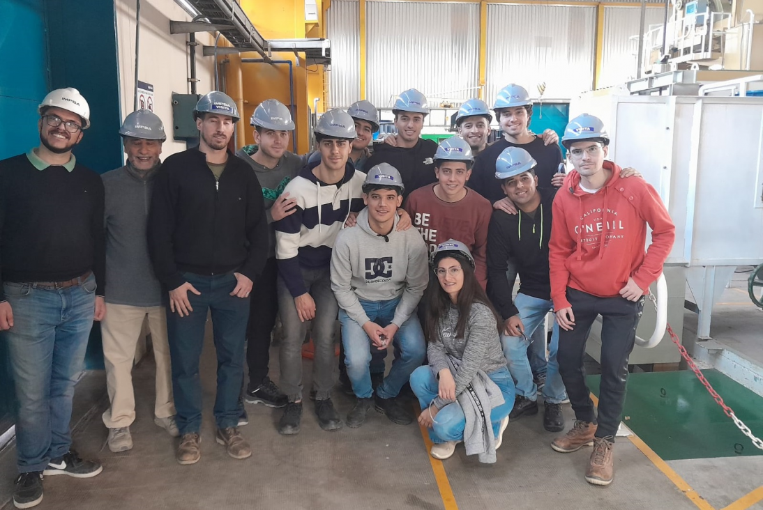 imagen Estudiantes de Ingeniería Civil realizaron visita técnica a IMPSA