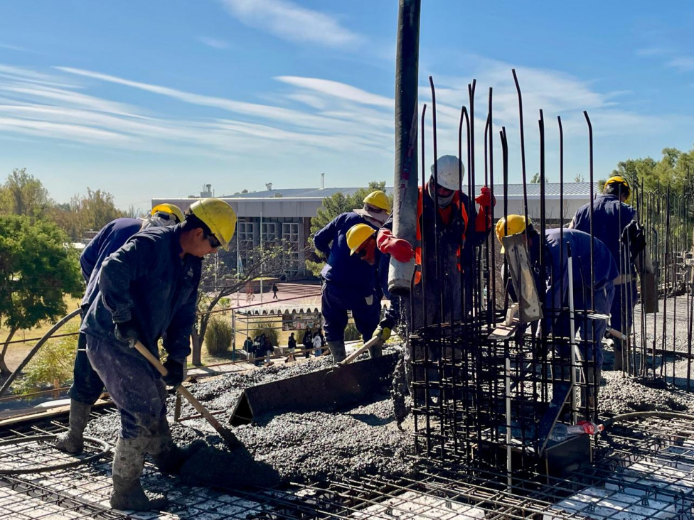 imagen Avanza la construcción del nuevo edificio de la Facultad de Ingeniería