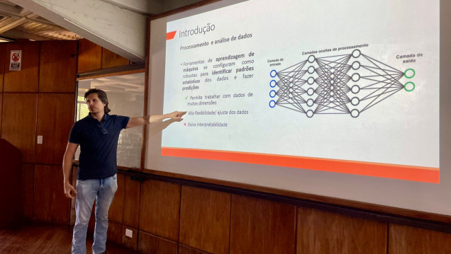 imagen Investigador de Brasil disertó sobre monitoreo indirecto de puentes ferroviarios con IA