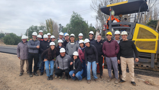 imagen Estudiantes de Ingeniería Civil realizaron visita técnica a la obras de la Ruta Provincial Nº 82