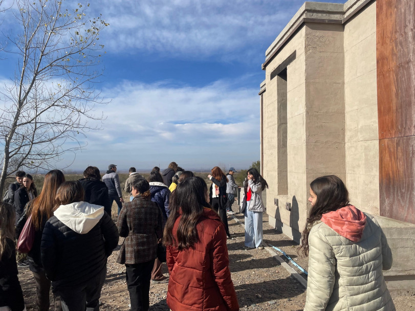 imagen Estudiantes de la cátedra "Intervención en el Patrimonio" realizaron actividad de cierre en Bodega Salentein 