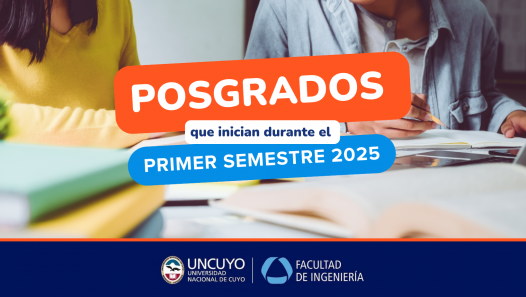 imagen Posgrados que comienzan su cursado en el primer semestre de 2025 