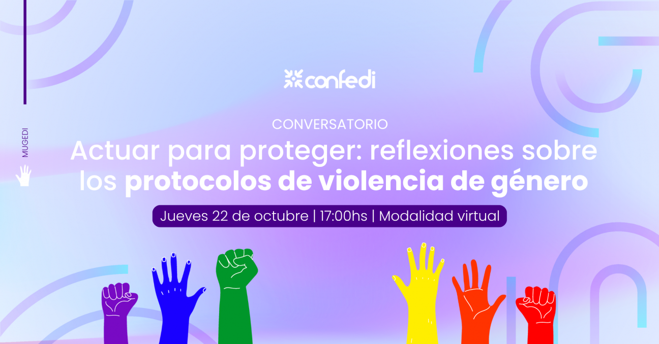 imagen Conversatorio "Actuar para proteger: reflexiones sobre los protocolos de violencia de género"