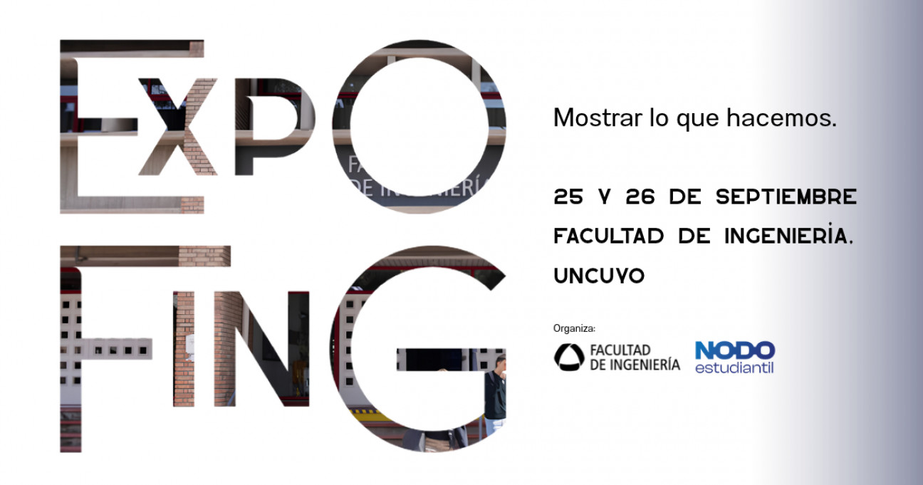 imagen Sumate como expositor o sé parte del equipo organizador de la ExpoFING