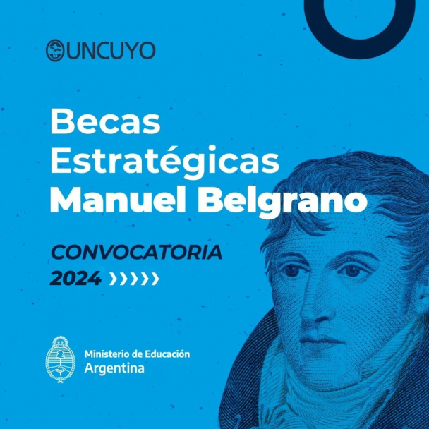 imagen Se abre la inscripción 2024 a las Becas Estratégicas Manuel Belgrano para carreras científicas y técnicas