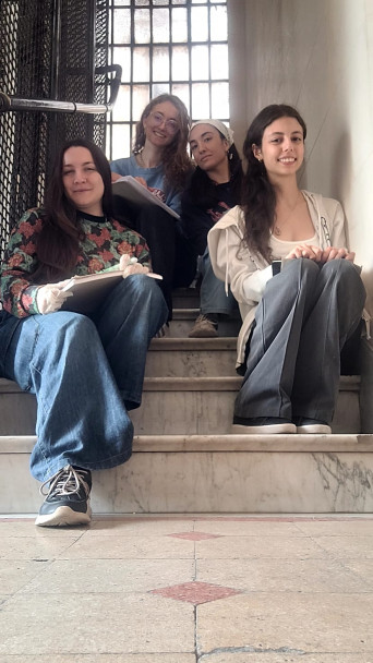 imagen Estudiantes de Arquitectura realizaron relevamiento de patologías en el Pasaje San Martín