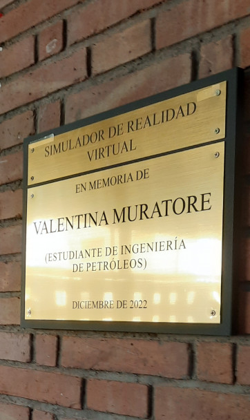 imagen Se realizó acto homenaje a la memoria de la estudiante Valentina Muratore
