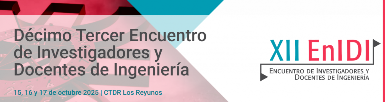 imagen Ya se pueden presentar trabajos para el XIII EnIDI