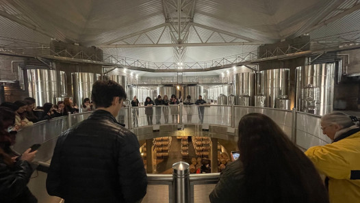 imagen Estudiantes de la cátedra "Intervención en el Patrimonio" realizaron actividad de cierre en Bodega Salentein 