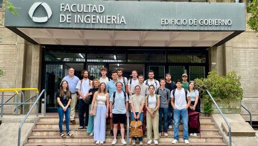 imagen Dieron la bienvenida a una nueva camada de estudiantes de intercambio