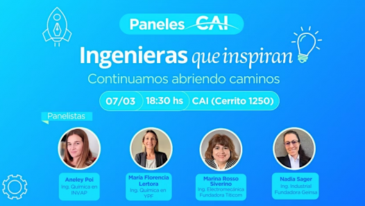 imagen Invitan a participar del encuentro "Ingenieras que inspiran"