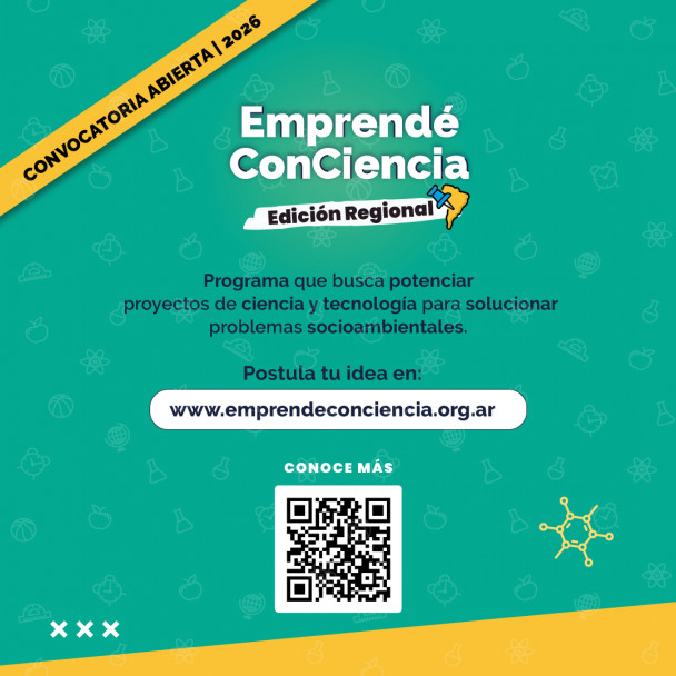 imagen Fundación INVAP abre la convocatoria para la 8° edición de Emprendé ConCiencia