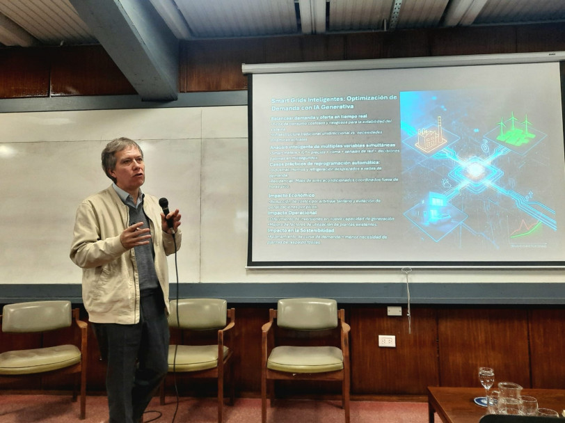 imagen La Facultad fue sede del 2° Seminario AMES Nodo Cuyo sobre energía, minería e inteligencia artificial