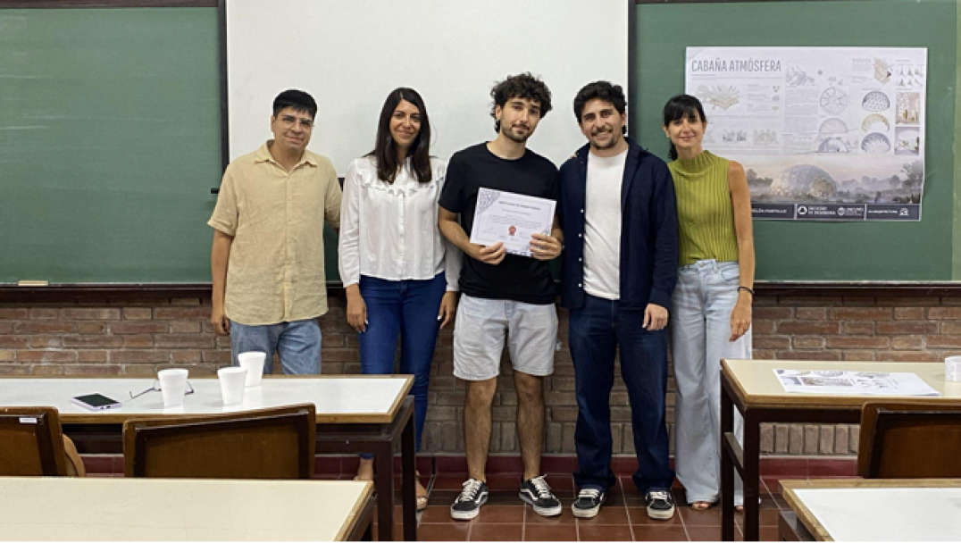 imagen Estudiantes y profesionales diseñaron refugios biomiméticos en Potrerillos, utilizando Inteligencia Artificial 