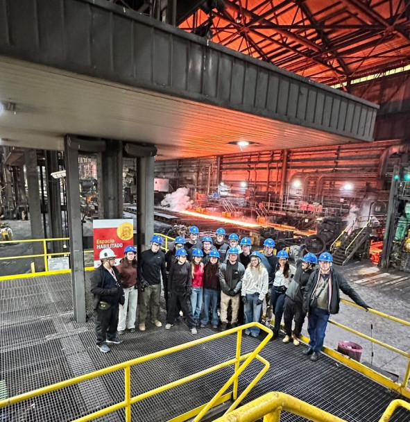 imagen Estudiantes de Ingeniería Industrial realizaron un viaje de fin de estudios