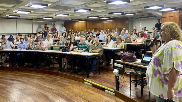 imagen La decana realizó un balance de la gestión 2025, y presentó los principales proyectos en marcha