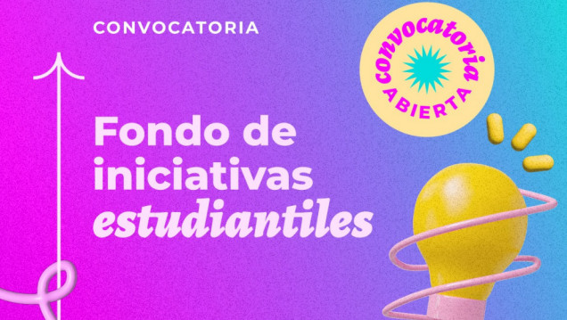 imagen Extienden plazo para presentar Iniciativas Estudiantiles