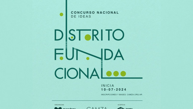 imagen Invitan a participar del Concurso Nacional – Distrito Fundacional