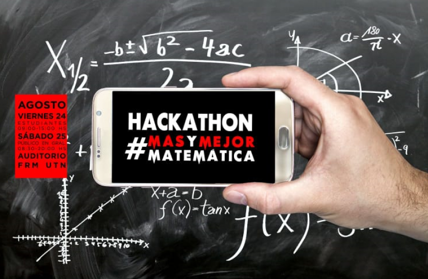 imagen Abiertas las inscripciones para la Hackathon #masymejormatematica
