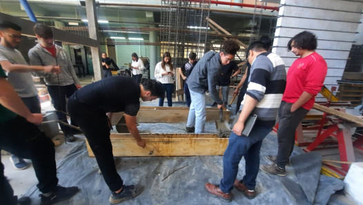 imagen Estudiantes de Ingeniería Civil realizan actividad conjunta con sus pares de la UTN  