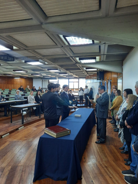 imagen Juraron 14 nuevos egresados y egresadas de la Facultad