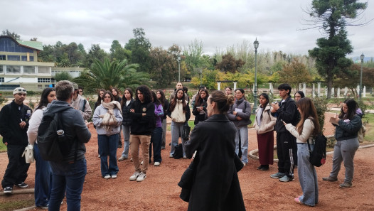 imagen Estudiantes de arquitectura realizaron salida académica al Parque General San Martín 