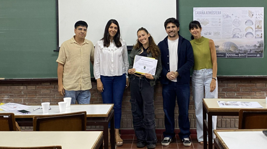 imagen Estudiantes y profesionales diseñaron refugios biomiméticos en Potrerillos, utilizando Inteligencia Artificial 