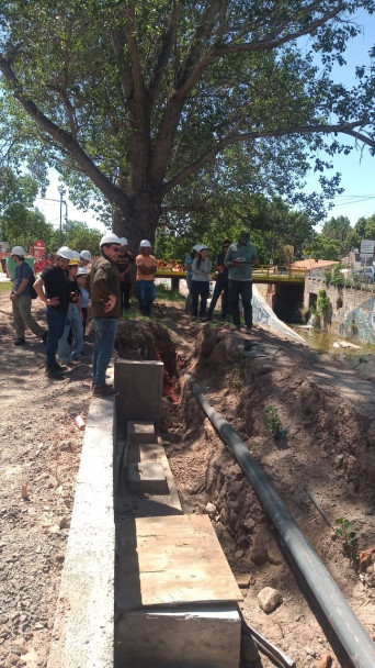 imagen Estudiantes de Ingeniería Civil realizaron visita a obras del Metrotranvía 