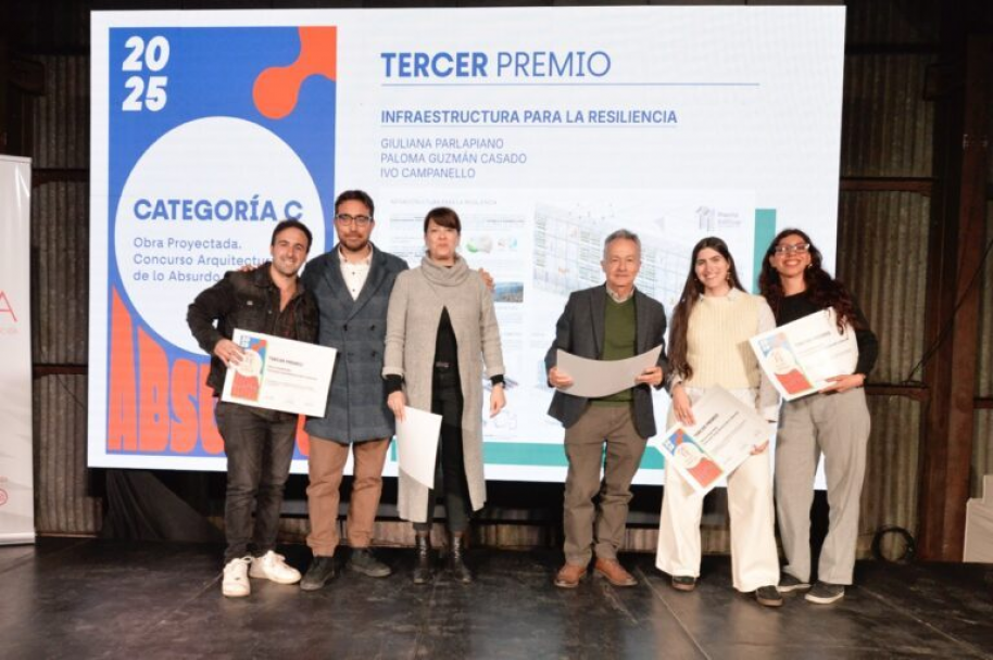 imagen Estudiantes de Arquitectura fueron galardonadas en el Premio Edificar 2025
