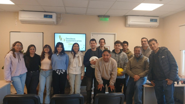 imagen Estudiantes realizaron visita técnica al Yacimiento Barrancas de Petróleos Sudamericanos