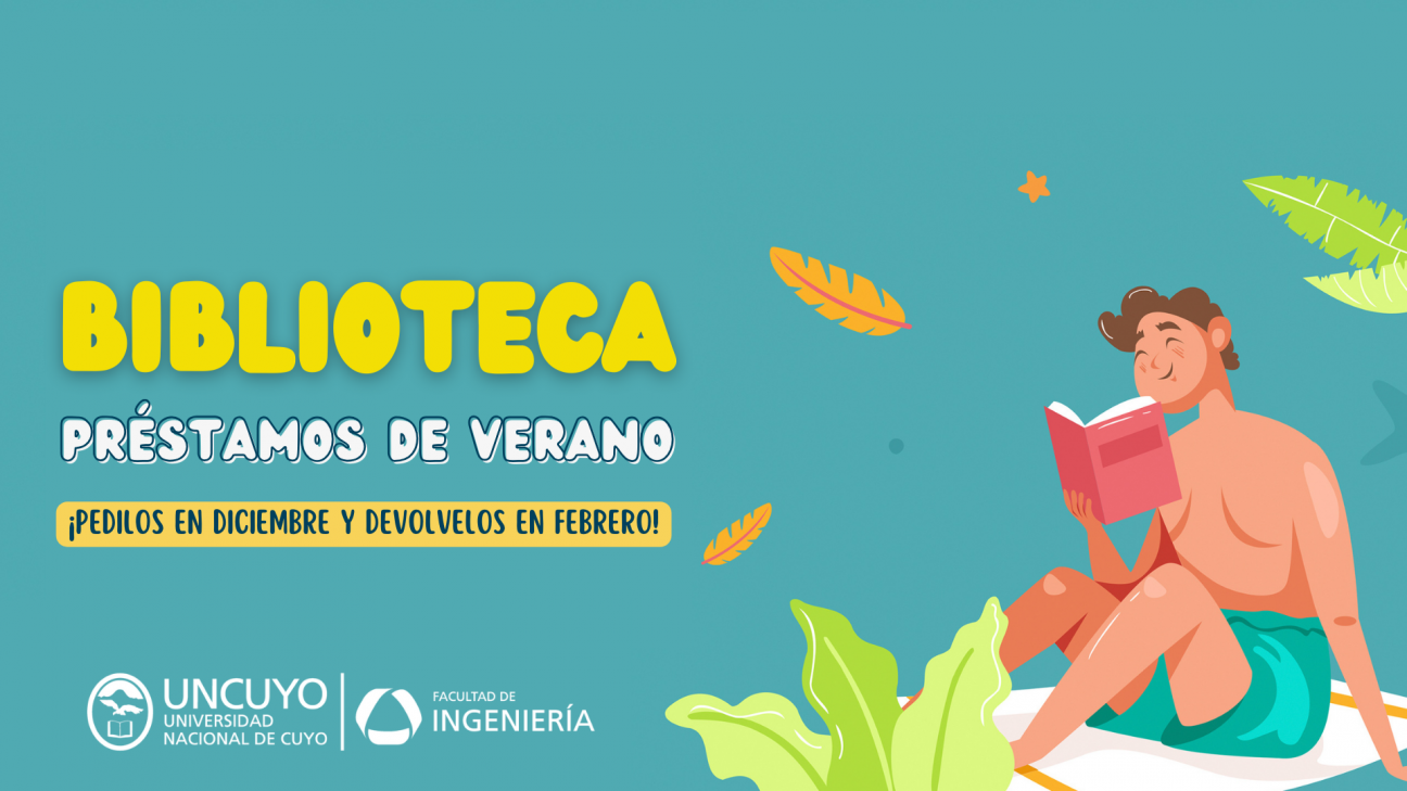 imagen Préstamos especiales de la biblioteca por receso de verano