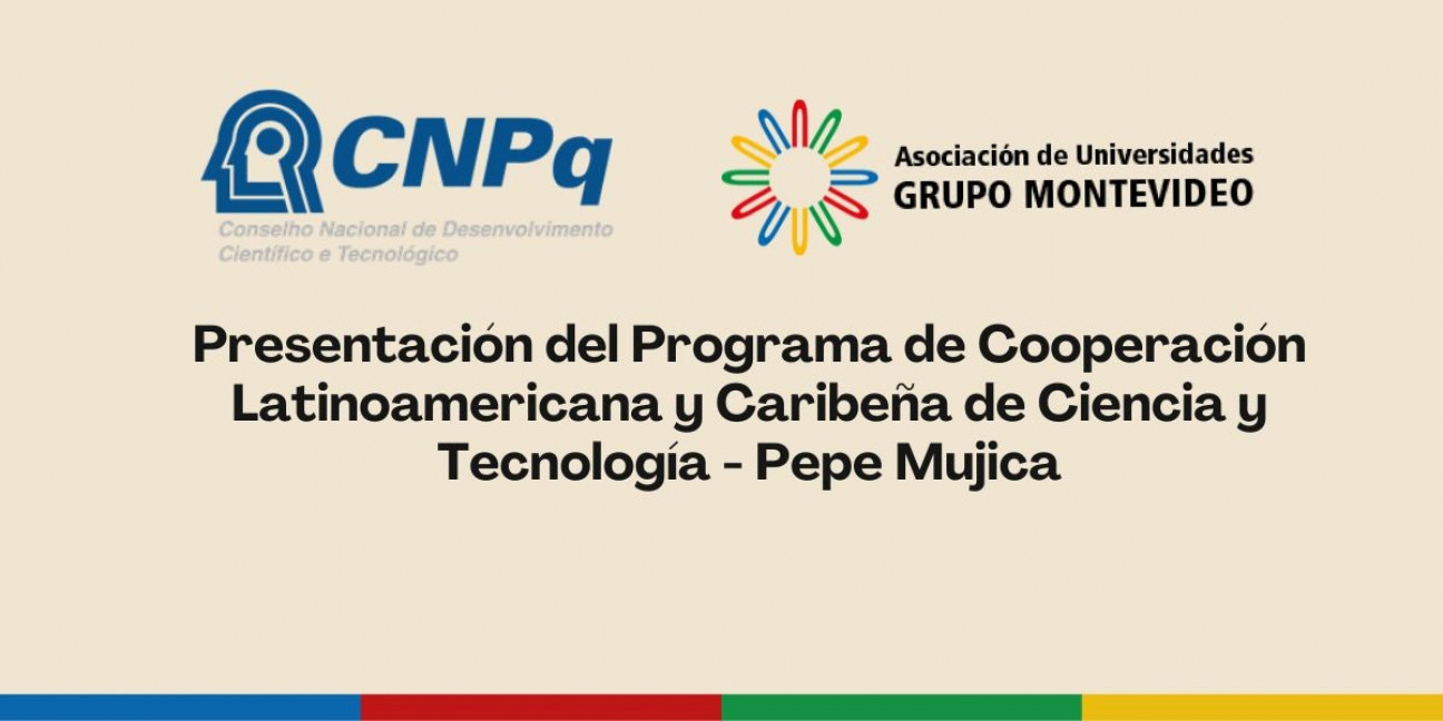 imagen Convocatoria para presentación de proyectos "Programa José Pepé Mujica"