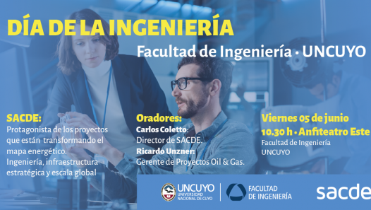 imagen La Facultad celebrará el Día de la Ingeniería con una charla sobre infraestructura energética