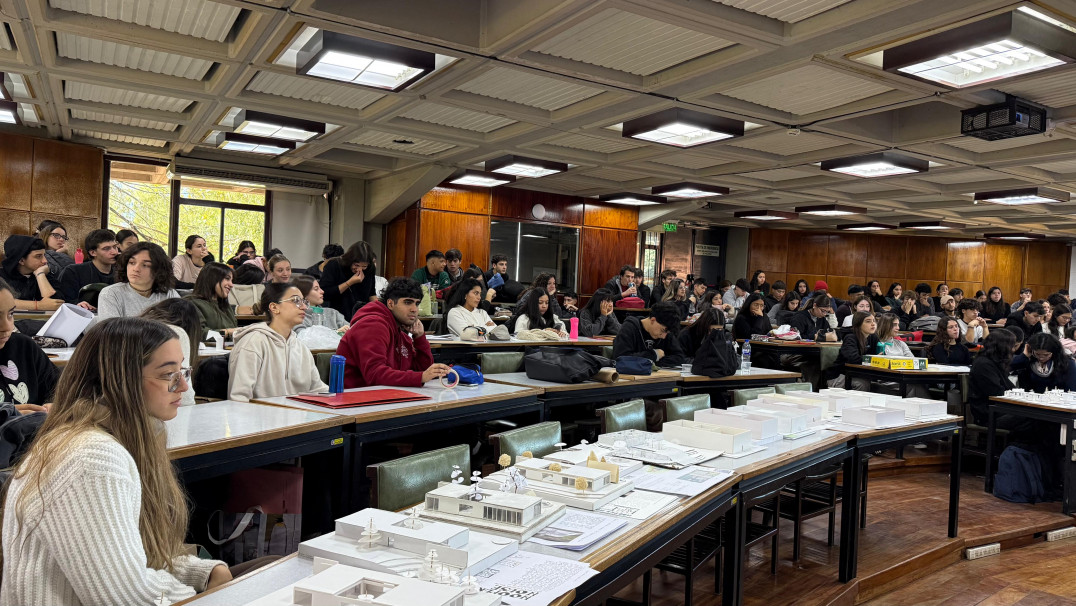 imagen Estudiantes de Arquitectura realizaron actividad de integración teórico-práctica 