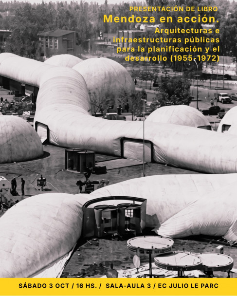 imagen Presentarán investigación sobre arquitectura e infraestructura pública de Mendoza en la Feria del Libro