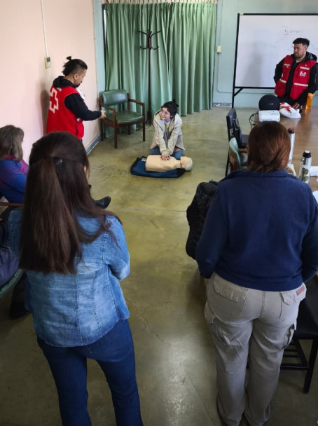 imagen Brigadistas de la Facultad se capacitaron en primeros auxilios