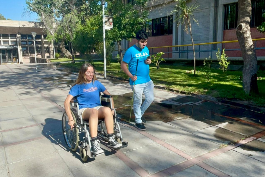 imagen Estudiantes participaron de un Taller Vivencial de Discapacidad