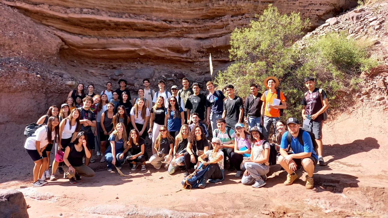 imagen Estudiantes de Arquitectura visitaron el Área Natural Protegida Divisadero Largo