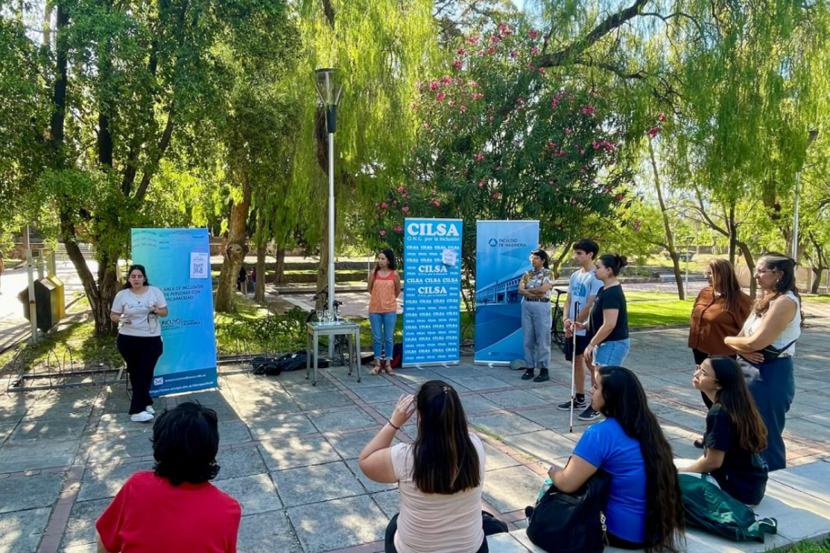 imagen Estudiantes participaron de un Taller Vivencial de Discapacidad