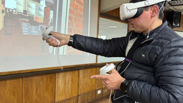 imagen Presentaron simulador de realidad virtual para entrenamiento policial 