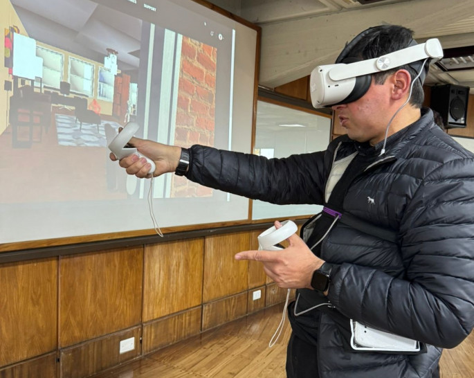imagen Presentaron simulador de realidad virtual para entrenamiento policial 