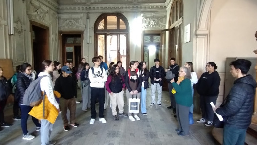 imagen Estudiantes de Arquitectura realizaron relevamiento de la casa Bombal