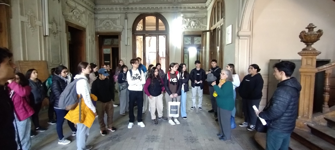 imagen Estudiantes de Arquitectura realizaron relevamiento de la casa Bombal