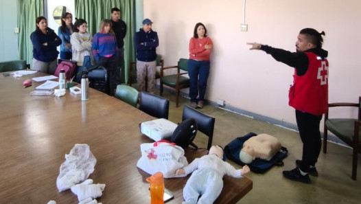 imagen Brigadistas de la Facultad se capacitaron en primeros auxilios
