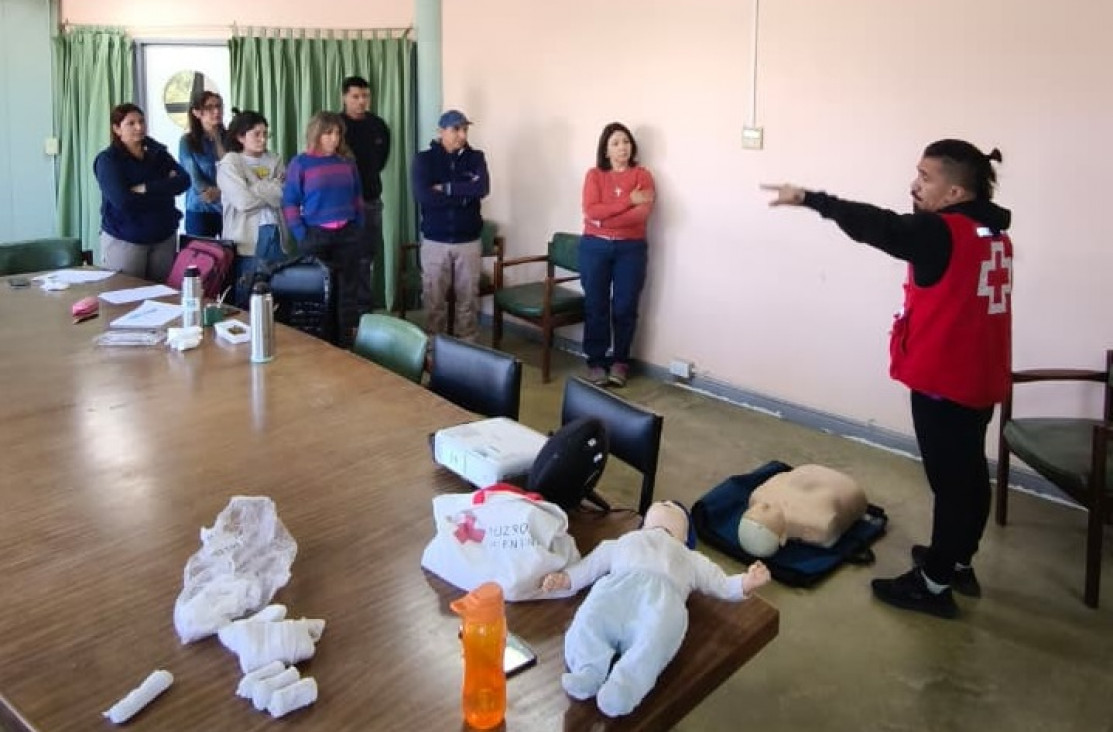 imagen Brigadistas de la Facultad se capacitaron en primeros auxilios