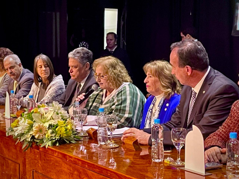 imagen La decana brindó el discurso de apertura