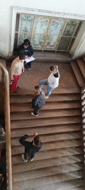 imagen Estudiantes de Arquitectura realizaron relevamiento de la casa Bombal