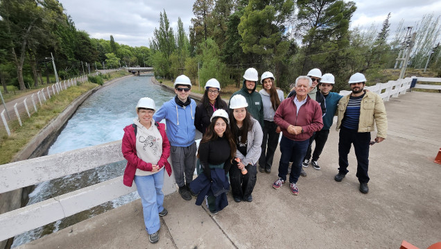 imagen Visita técnica a obras hidráulicas del sistema de riego del Río Mendoza